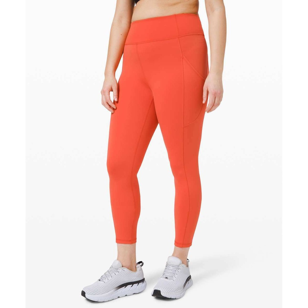Lululemon Invigorate High-Rise Tight 25" Orange 12